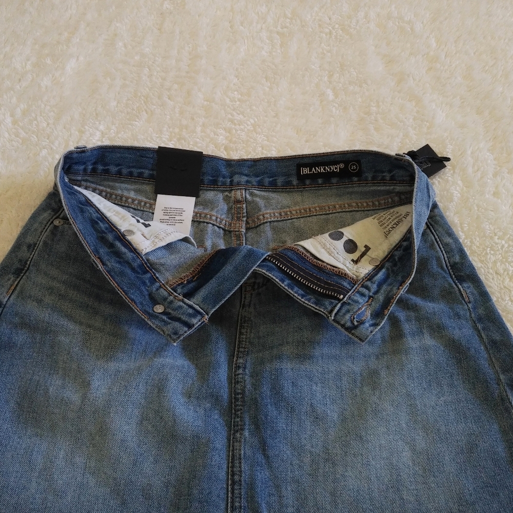 ✨️HP✨️ Blank NYC🗽Raw Hem Skirt - NWT - Picture 8 of 13